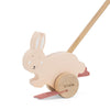 Trixie Wooden Push Along Toy Mrs. Rabbit