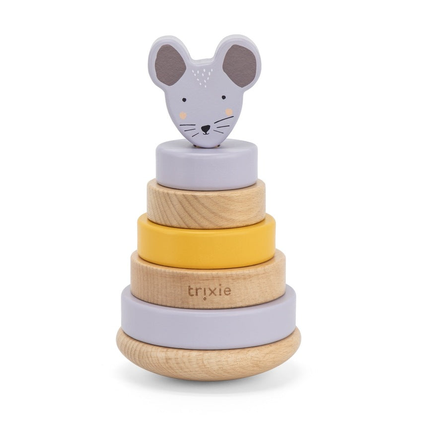 Trixie Wooden Stacking Toy Mrs. Mouse – fivelittleduck