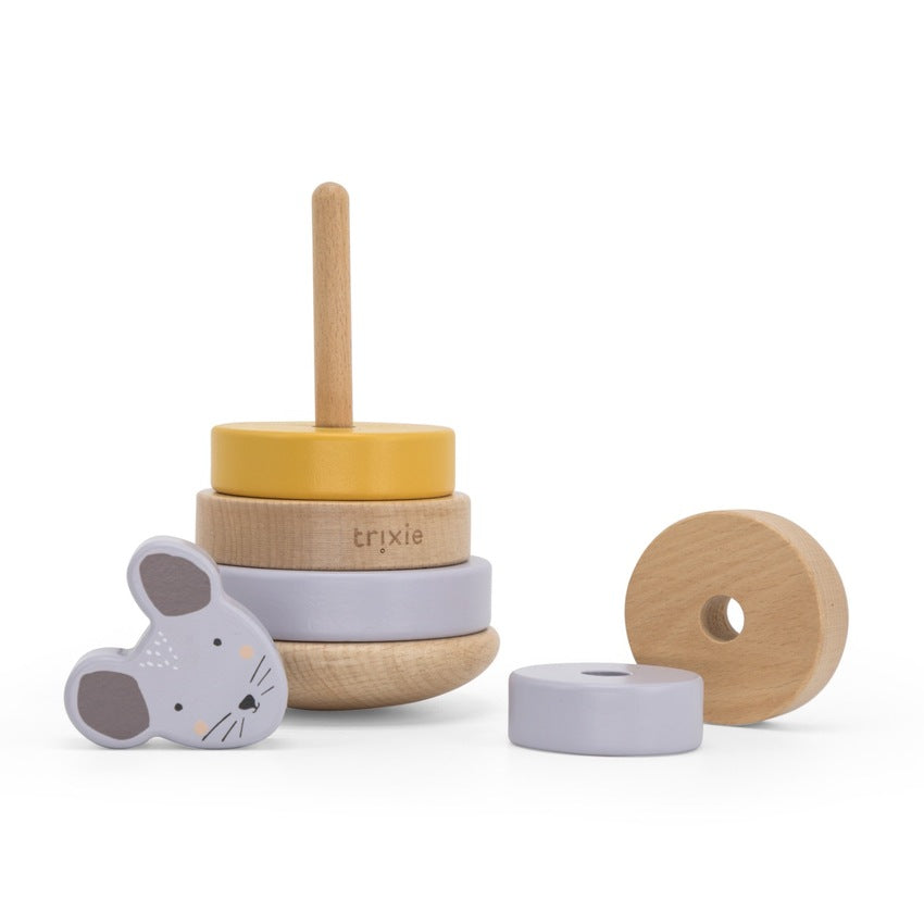 Trixie Wooden Stacking Toy Mrs. Mouse