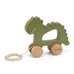 Trixie Wooden Pull Along Toy Mr. Dino