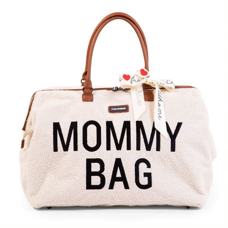 Mommy Bag Big – Teddy Off White