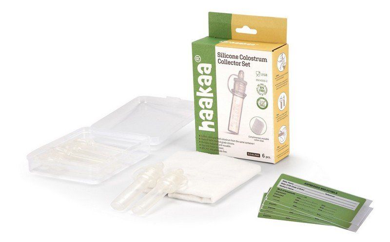 Silicone Colostrum Collector Set- 6pk by Haakaa
